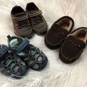 Set Of 3 Toddler Shoes Size 6